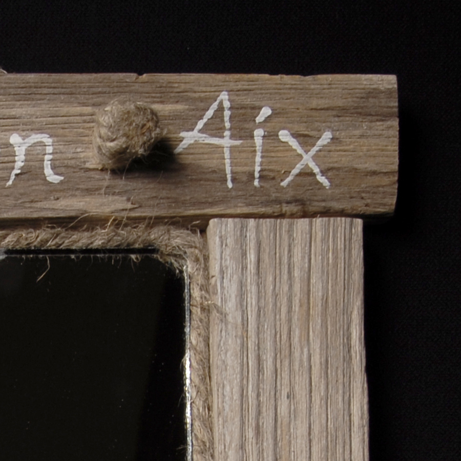 Miroir Bois Flotte Fabrication : Petit miroir carr? en bois flott? gris? Coc’art Miroir Bois Flotte Fabrication : Petit miroir carr? en bois flott? gris? Coc’art