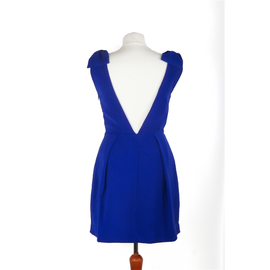 Robe bleue electrique h&m