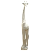Objet de décoration - Girafe en bois ZERAFA 1m70 - Objet de décoration - Girafe en bois ZERAFA 1m70 -