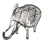 Objet de décoration - Elephant métallique MADINI n Objet de décoration - Elephant métallique MADINI n